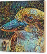 Kookaburra Art By Kaye Menner Wood Print