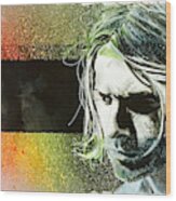 Kurt Cobain Wood Print