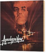 Kurtz - Apocalypse Now 1979 Wood Print