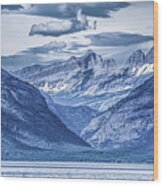 Lake Mcdonald Glacier National Park Wood Print