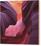 Landscape Image Of Lower Antelope Wood Print