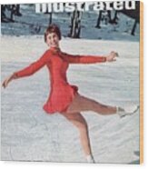 Laurence Owen, Figure Skating Sports Illustrated Cover Wood Print