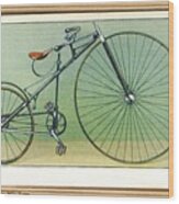 Lawsons Bicyclette Wood Print