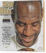 Lebron Exclusive Sports Illustrated Cover Wood Print