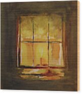 Light Through A Window Wood Print