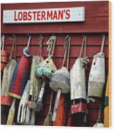 Lobsterman's Wood Print