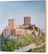 Lorca Castle Wood Print