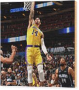 Los Angeles Lakers V Orlando Magic Wood Print