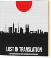 Lost In Translation Wood Print