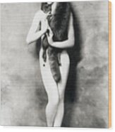 Mabel Boade, Ziegfeld Follies Showgirl Wood Print