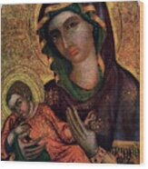 Madonna Of Most, Before 1350 1955 Wood Print
