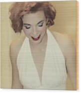 Marilyn Wood Print