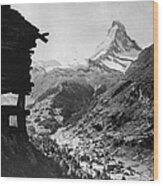 Matterhorn Wood Print