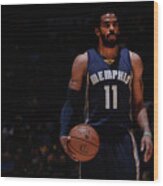 Memphis Grizzlies V Denver Nuggets Wood Print