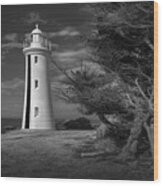 Mersey Bluff Lighthouse Wood Print