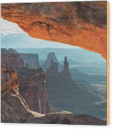 Mesa Arch Canyonlands National Park Wood Print