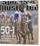 Mine That Bird, 2009 Kentucky Derby Sports Illustrated Cover Wood Print