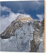 Mount Everest-kala Patar-everest Base Wood Print