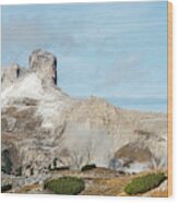 Mountain Landscape Of The Picturesque Dolomites Torre Dei Scarp Wood Print