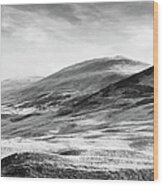 Highland Mountains Wood Print