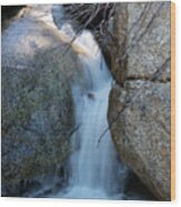 Mountain Stream Wood Print