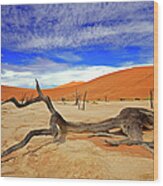 Namibia - Namib Desert Wood Print