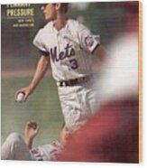 New York Mets Bud Harrelson... Sports Illustrated Cover Wood Print