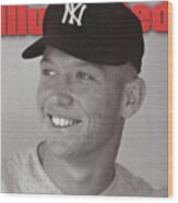New York Yankees Mickey Mantle Sports Illustrated Cover Wood Print