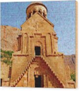 Noravank Wood Print