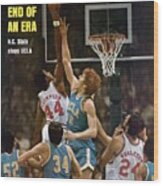 North Carolina State David Thompson, 1974 Ncaa Semifinals Sports Illustrated Cover Wood Print