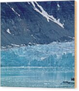 Norway Glacier Wood Print