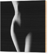 Nude Woman Bodyscape 23 Wood Print