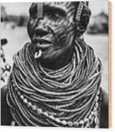 Nyangatom People Wood Print