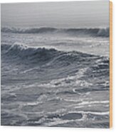 Ocean Waves Wood Print