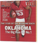 Oklahoma Allen Patrick, 2007 College Football Preview Sports Illustrated Cover Wood Print