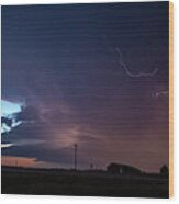 One Last Storm Chase Of 2019 022 Wood Print