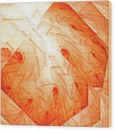 Orange Slice Wood Print