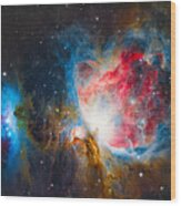 Orion Nebula Wood Print
