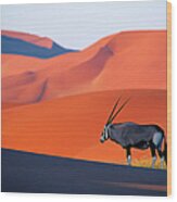 Oryx Antelope Wood Print