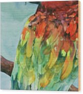 Parrot Wood Print