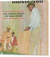 Paul Runyans Secrets For Senior Golfers Sports Illustrated Cover Wood Print
