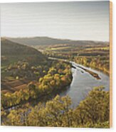 Pennsylvania Valley In Autumn Wood Print