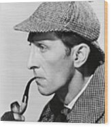 Peter Cushing In The Hound Of The Baskervilles -1959-. Wood Print