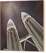 Petronas Towers Wood Print