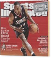 Philadelphia 76ers Elton Brand... Sports Illustrated Cover Wood Print