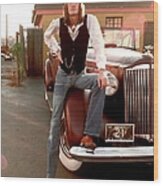 Photo Of Mick Fleetwood And Fleetwood Wood Print