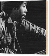 Photo Of Stanley Clarke Wood Print