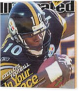 Pittsburgh Steelers Qb Kordell Stewart Sports Illustrated Cover Wood Print