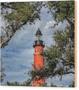 Ponce Inlet Lighthouse Wood Print