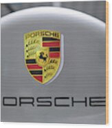 Porsche Logo Wood Print